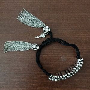 Betsy Johnson Adjustable Woven Bracelet
